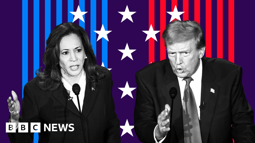 How Donald Trump and Kamala Harris describe each other